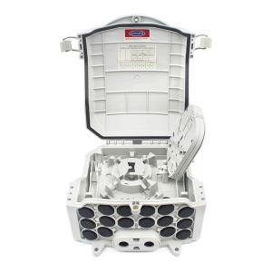 China 16F Grey Splitter Distribution Box Fiber Distribution Unit ABS OEM on sale