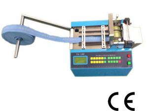 China Velcro Tape Full  Automatic Webbing Cutting Machines Adjustable Speed User Friendly on sale
