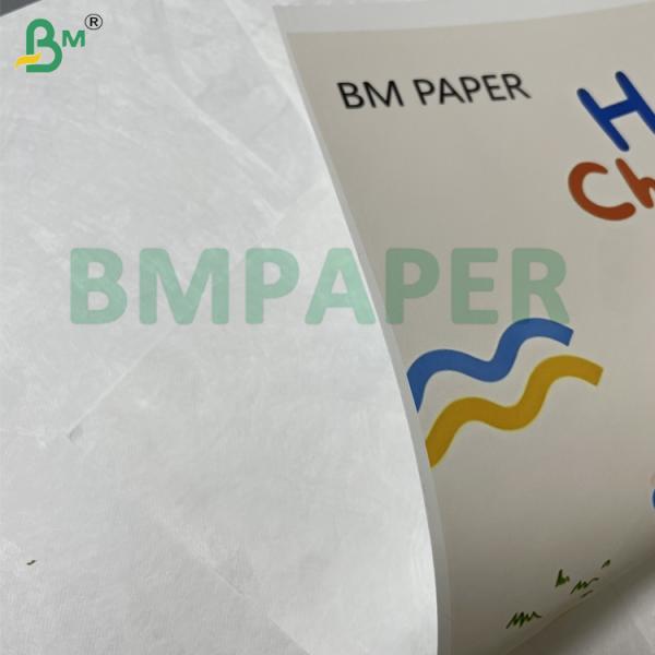 1056D White High Tear Resistance Inkjet Tyvek Paper For Sport Number Bib