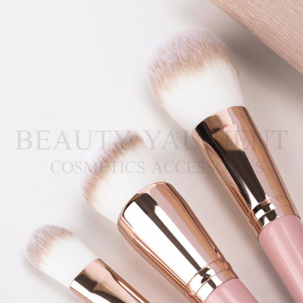 6PCS PBT Hair Personalized Makeup Brush Set With Storage Bags