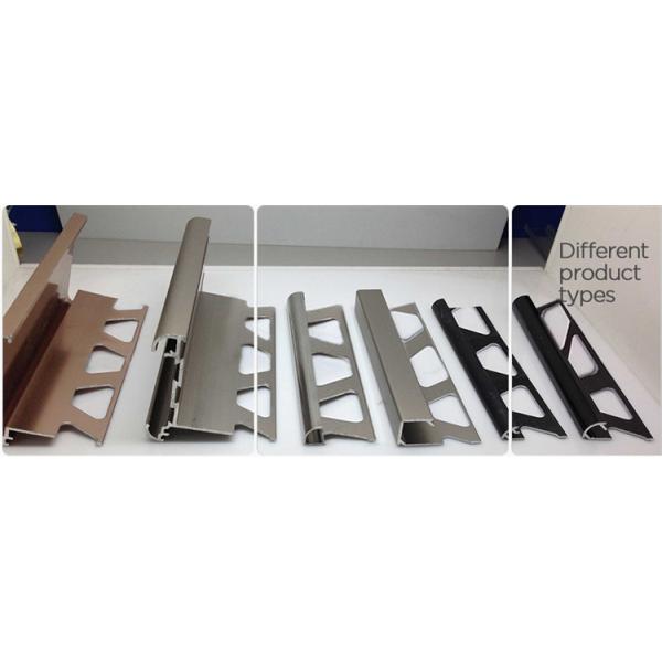 Aluminum tile trim accessories for Balconies & Terraces