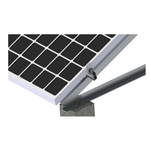 Triangle Frame Adjustable Solar Panel Mounting System For Flat Roof Or Ground