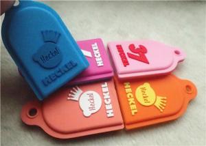 Cheap Silicone Dog Tag Keychain Personalized Promotional Gifts Debossed Logo Non - Toxic wholesale