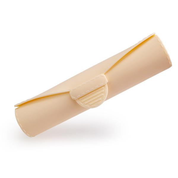 FDA Silicone Makeup Brush Holder Organizer With Upgrade Anti Fall Out Zipper Closure