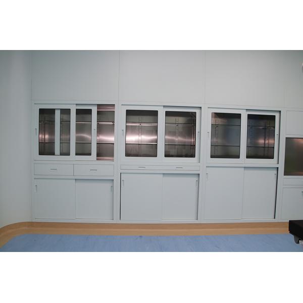 YANING Pharmacy Medicine Cabinet Hospital Furniture Medical Instrument Tool Chest Stainless Steel OT Cabinet for Operation Room