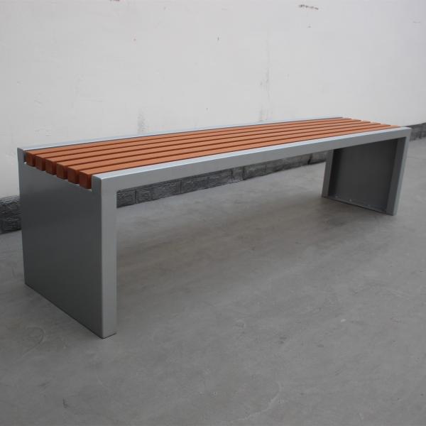 6 Feet Long Metal Outdoor Bench Seat Backless For Changing Room Park ODM