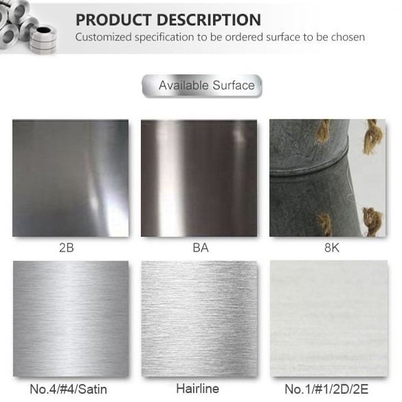 0.6mm Hot Rolled Stainless Steel Plate 304L 316L 2B BA JIS