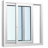 Plastic Steel Frame UPVC Windows For Exterior Facade Curtain Wall for sale
