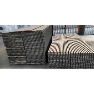 Eco Sound Absorption Oak Veneer Wooden Acoustic Panel 21mm