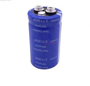 China 2.7V 360F Car Supercapacitor High Current Discharge Capacity Is Super Strong​ on sale
