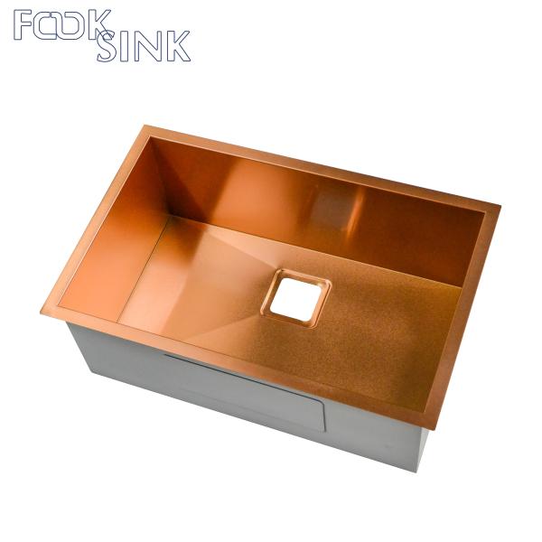 rose gold sink
