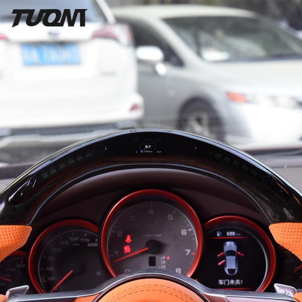 997 Wooden Orange Stitch Steering Wheel Porsche Alcantara Sport Car