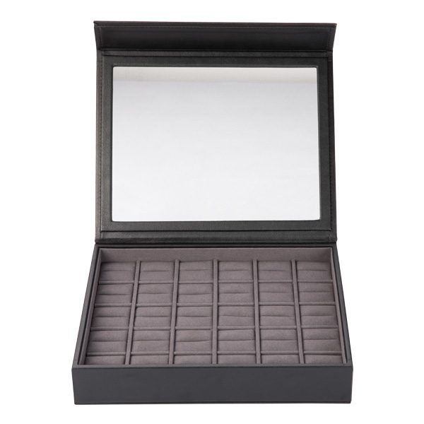 Wear Resistant Jewelry Dish Holder , Pu / Leather Anti Tarnish Jewelry Trays