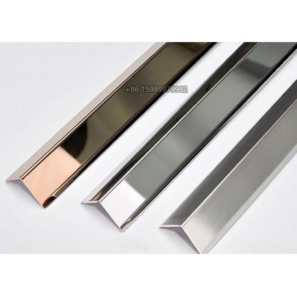 Anticollision Stainless Steel Wall Corner Guards 2x2x48 ODM Available