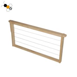 Bee Farm Assembled Wired Langstroth Foundationless Bee Frames