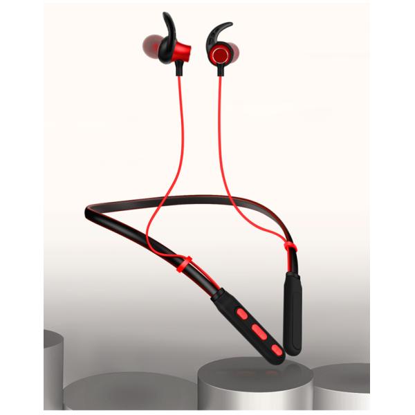 Multi Connection In Ear Neckband Headphones V5.1 Noise Cancelling Earbuds