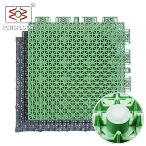 Cheap 1.27cm Anti Slip Backyard Court Tiles Polypropylene Interlocking Tiles wholesale