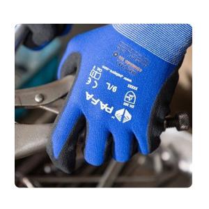 Cheap Vehicle Repairing Sandy Nitrile Gloves wholesale