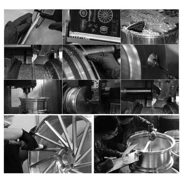 Pickups Truck 5x127 Chrome Offroad Alloy Rims With 5 Spoke Design