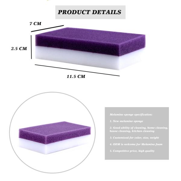 Melamine Magic Eraser Sponge for Kitchen Cleaning