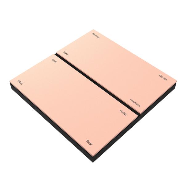 86 Box 24VDC Smart Switch Panel Keypad 8 Scenes For Home Automation System