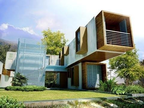 Prefab Shipping Container Homes Heat Insulation Wind Proof Luxury Living