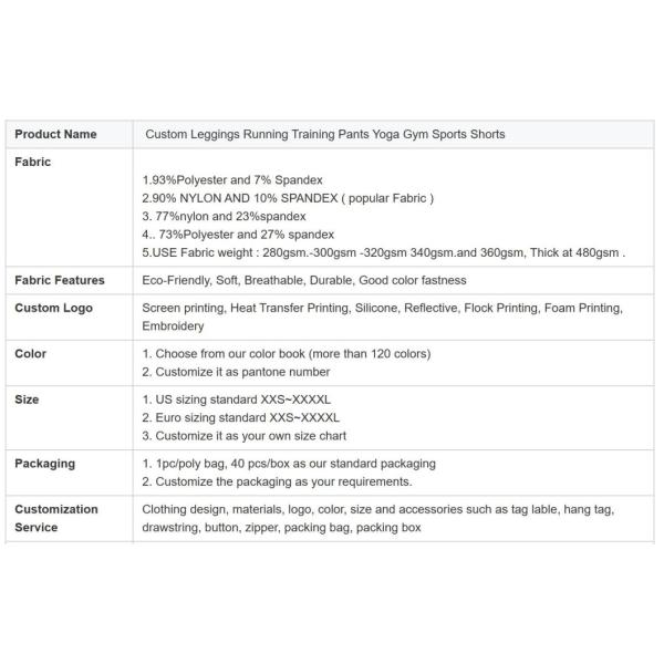 Custom Men&prime;s Sportswear Leggings Running Training Pants Yoga Gym Sports Shorts