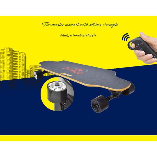 Slim Cool Electric Skateboards 8 PLY Maple Deck 90*51 PU Wheel Hard Wearing