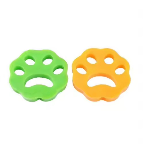 4 Pack Pet Cleaning Tools Reusable Laundry Pet Hair Catcher Manual
