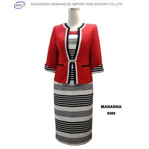 Buy cheap women clothes online MANANNA 8069 dress suits from wholesalers
