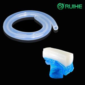 Transparent Platinum Extrusion Silicone Rubber Tube 60KN/m
