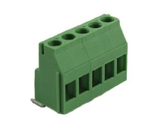China PCB Din Rail Terminal Blocks With Screw European Style Pitch 5.0mm UL TUV CE on sale