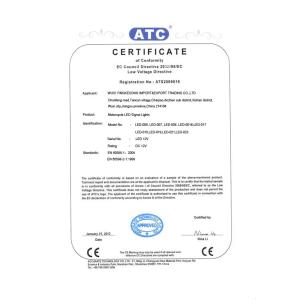 LONGSONG(HONGKONG)TRADING CO.,LIMITED Certifications