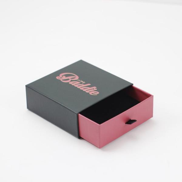 Customized Necklace Earring Jewelry Packaging Gift Paper Box Custom Paper Thickness