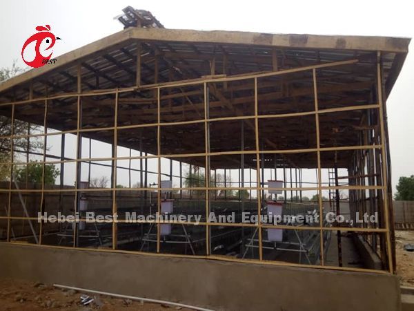 Semi Automatic Poultry Layer Cage 15000 Birds Manual Poultry Cage In Nigeria Iris