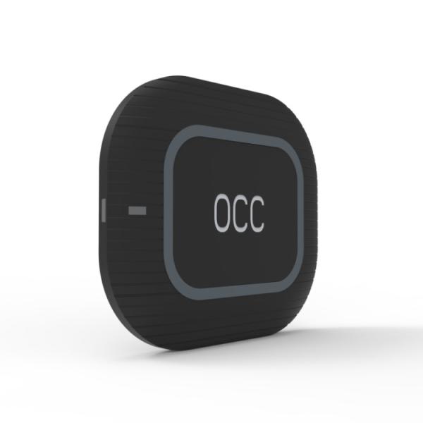 Small Black 10w Wireless Charger , OCC 1.67A Fast Wireless Charging Pad