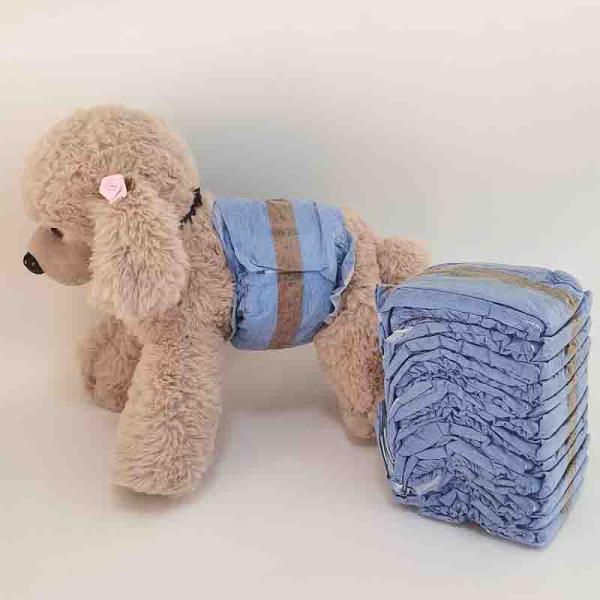 Dog Period Diapers Cloth-like Film or PE Film Dog Poop Diaper Pants for Easy Cleanup