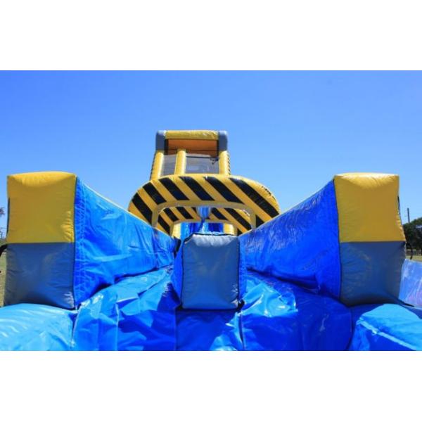 Commercial Big Inflatable Water Slide Long Lifespan Puncture Proof For Amusement Park