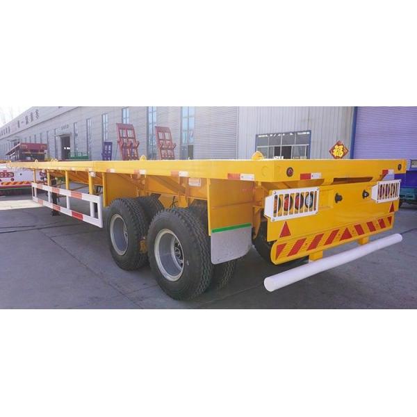 2 Axle Lorry Container Trailer 20FT ISO Tank Container Flatbed Semitrailer