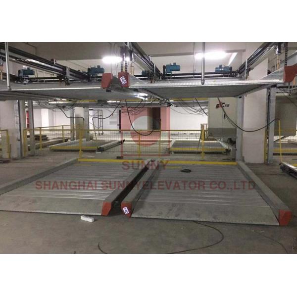 Electric Auto Parking Lift Low Scissor Lift 2 Ton Capacity 2.2kw Automatic Unlock