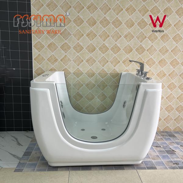 Baby Shop / Hospital Baby Spa Bathtub Freestanding 1100x850x900mm With Ozone
