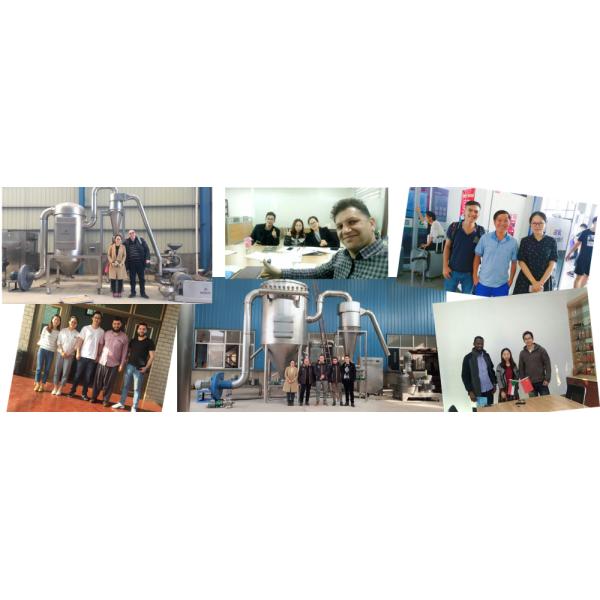 Spice Herb Pulverizer Machine 500kg / h Powder Making grinding