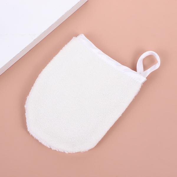 Microfiber Makeup Removal Mitt Facial Cleaning Makeup Remover towel Mitt