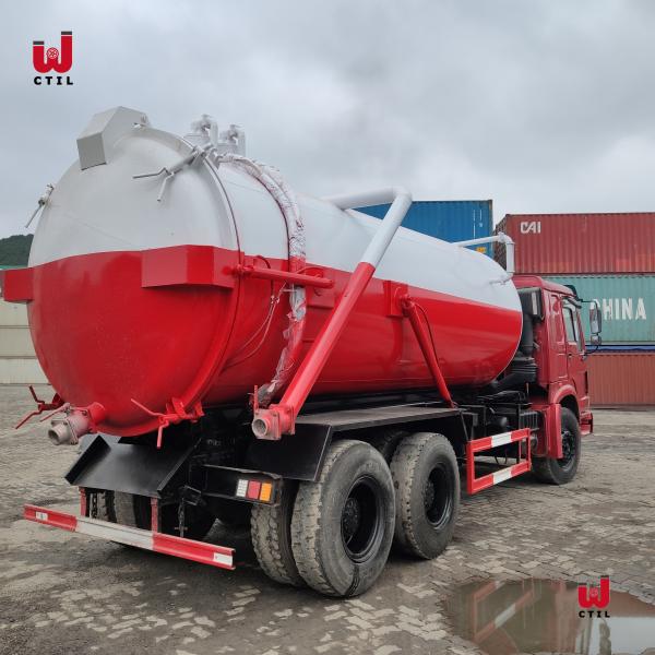 Vactor High Pressure Truck HOWO Sewer Jet Truck 10 Wheelers