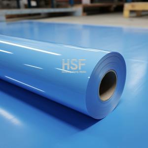 China Opaque Blue 120 Micron High Density Poly Film For Laboratory Packaging on sale
