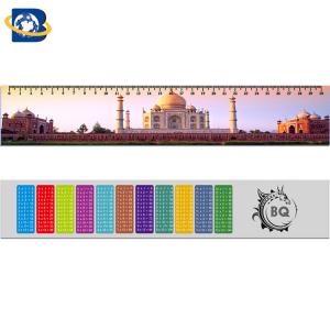 Cheap Custom 3d lenticular Ruler Straight Rulers Promotional Gift Stationery wholesale