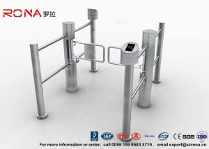 Cheap High Speed Swing Barrier Gate Double Core Biometric Stainless Steel for Fitness Center wholesale
