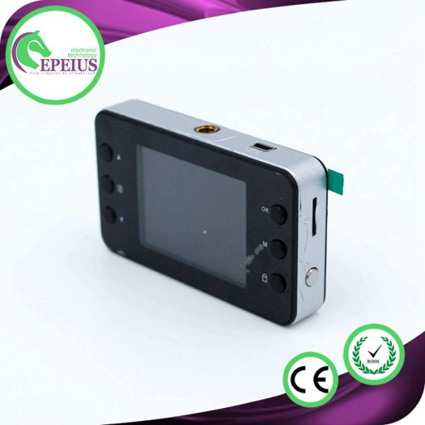 K6000 Full Hd Night Vision Dash Cam With 2.4 Inch Lcd Screen / TF 32GB Memory Card