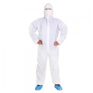China Type5/6 Pp SMS Non Woven Disposable Coveralls Disposable SMS Coveralls on sale
