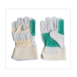 Cheap Horse Riding Cow Split Leather Gloves wholesale